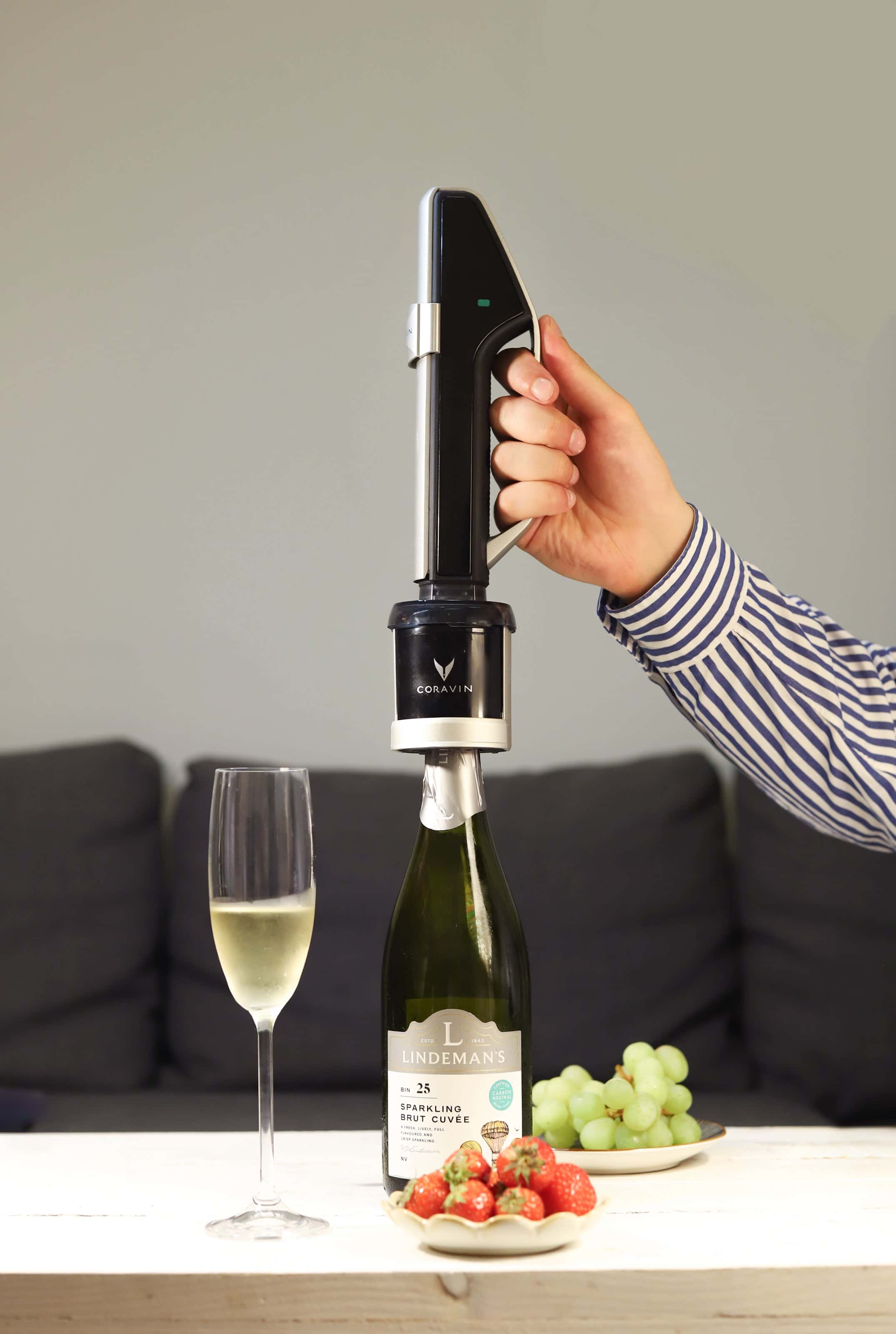 Cómo usar Coravin Sparkling – Coravin EU