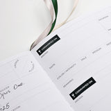 Libro de notas de cata de vinos