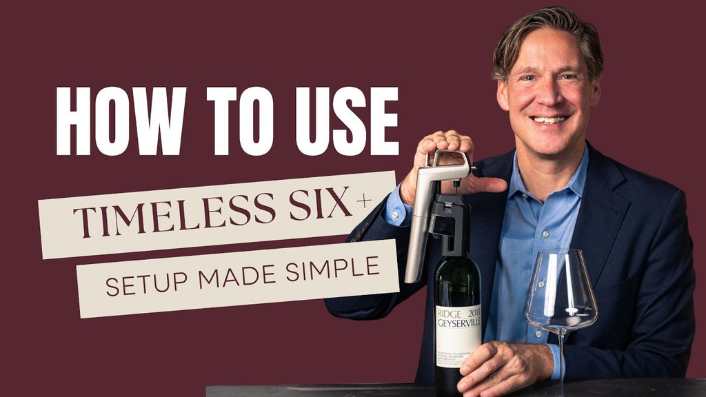 Cómo verter con el Coravin Timeless Sistema de preservación de vino